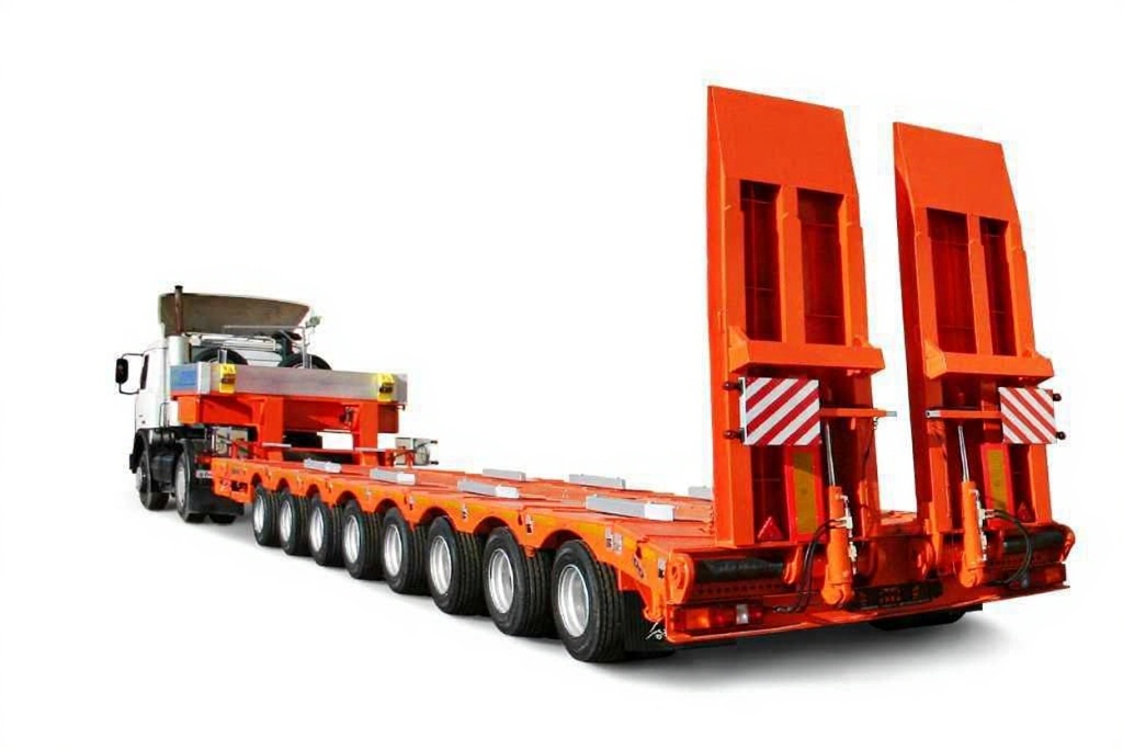 Прицепы и полуприцепы тяжеловозы (тралы)