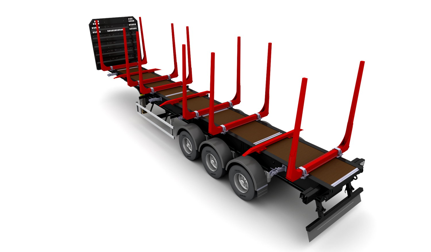 Прицепы и полуприцепы сортиментовозные