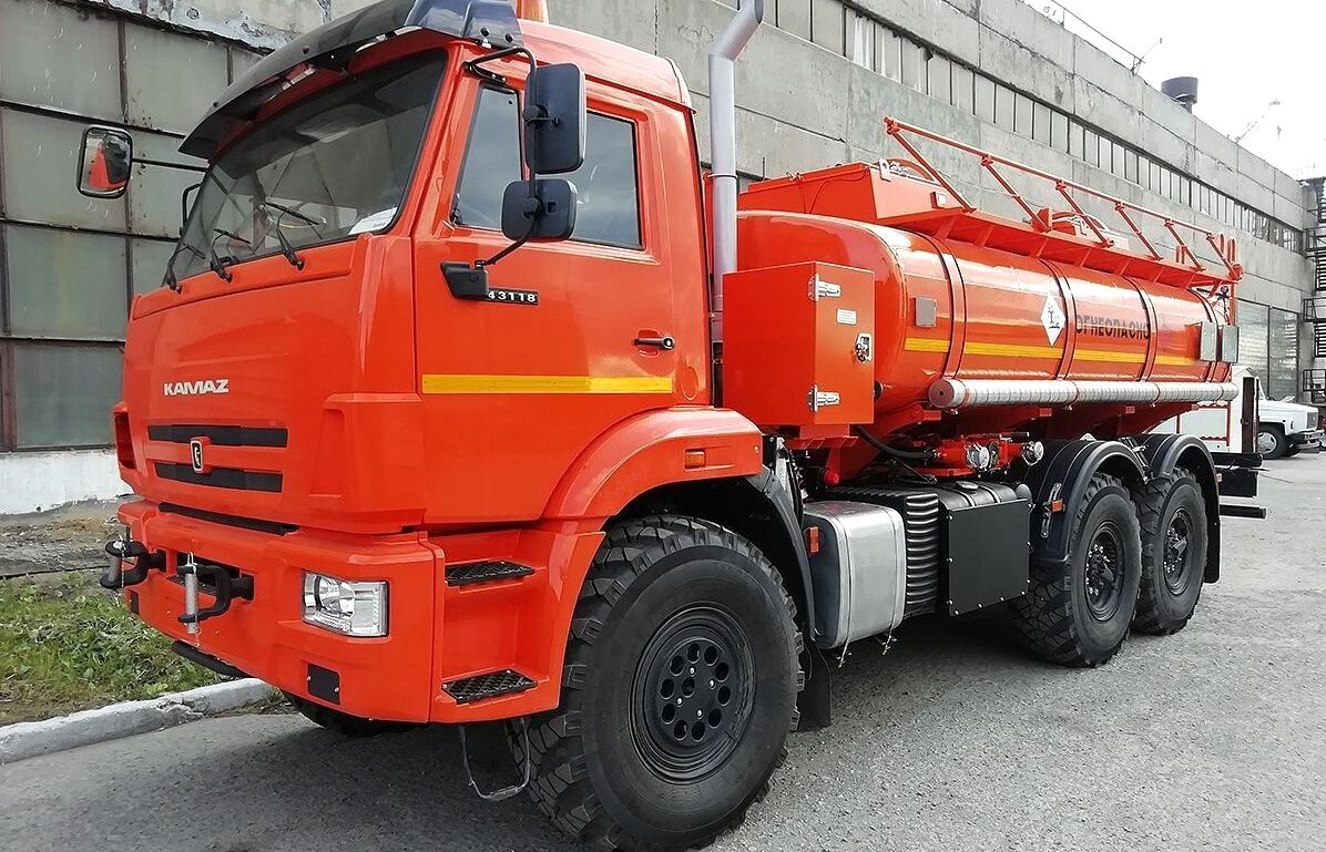 Автотопливозаправщик АТЗ-10 КАМАЗ 43118