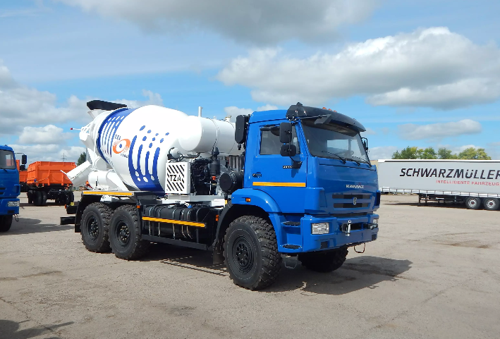 Автобетоносмеситель 5814T6 (АБС-6) Камаз 43118-50