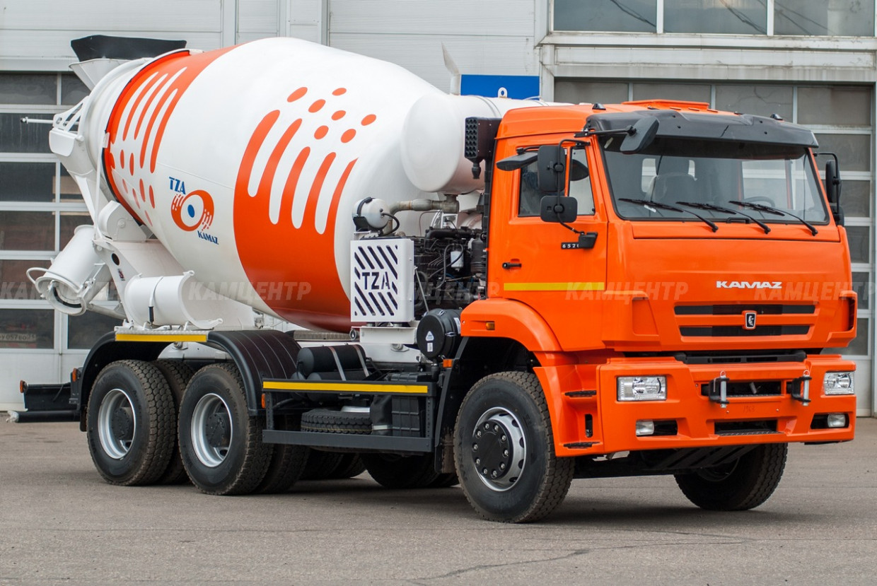 Автобетоносмеситель 5814Z9 (АБС-9) Камаз 6520