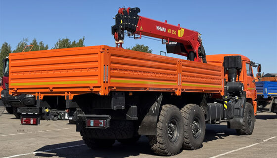 Бортовой КАМАЗ 43118-50 с КМУ ИНМАН ИT-150