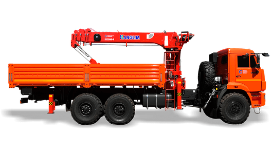 Бортовой КАМАЗ 43118-50 с КМУ Kanglim 1256
