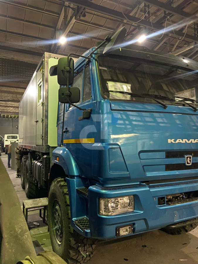 Отгрузили Фургон Мастерскую на шасси КАМАЗ 43118 в Московскую область